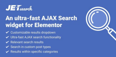 JetSearch For Elementor