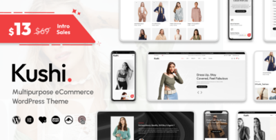 Kushi - Multipurpose Fashion WordPress Theme