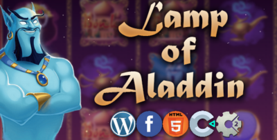 Lamp of Aladdin - slot machine 2020, html5 game