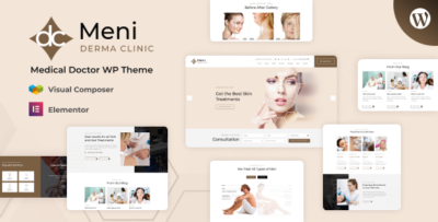 Meni - Medical Doctor WordPress Theme