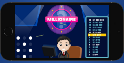 Millionaire 2018 - tv quiz, AdMob