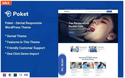 Poket - Dental Responsive WordPress Theme