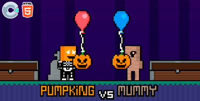 Pumpking vs Mummy - HTML5 Game - Construct 3