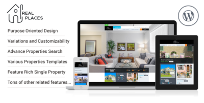 Real Places – Responsive WordPress Real Estate Theme