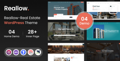 Reallow – Real Estate WordPress Theme