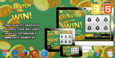 Scratch and win - Scratchcard Game