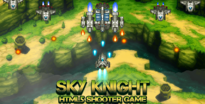 Sky Knight - HTML5 Shoot 'em up Game