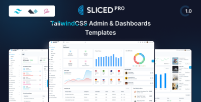 Sliced Pro - Admin & Dashboard Template