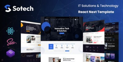 Sotech - Technology & IT Solutions React Template