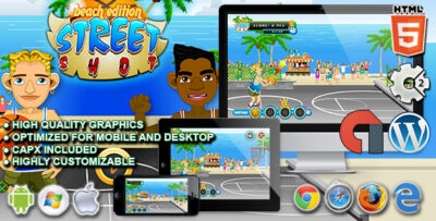 Street Shot - HTML5 Construct 2 Sport Game