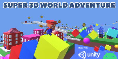 Super 3d World Adventure, Unity game source code