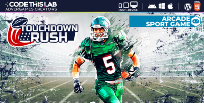 Touchdown Rush - HTML5 Sport Game