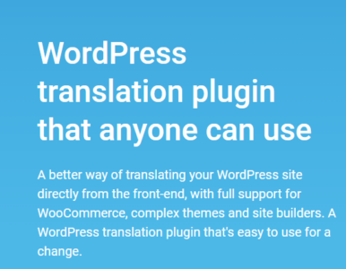 TranslatePress (Business) + Addon +