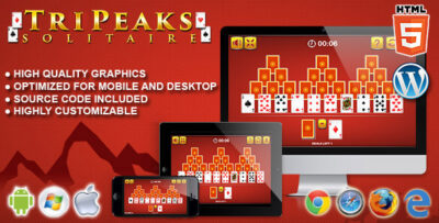 Tripeaks Solitaire - HTML5 Solitaire Game