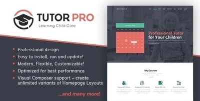 Tutor Pro Education WordPress