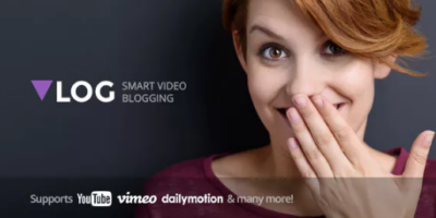 Vlog – Video Blog Magazine WordPress Theme