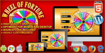 Wheel of Fortune - HTML5 Casino Game