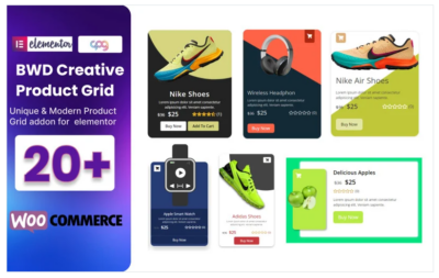 WooCommerce Product Grid WordPress Plugin For Elementor