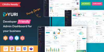 Yuri - Laravel Admin Template