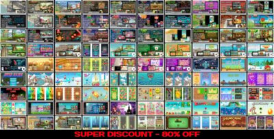 90 HTML5 GAMES!!! SUPER BUNDLE №5 (Construct 3 Construct 2 Capx)