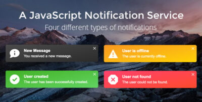 A JavaScript Notification Service