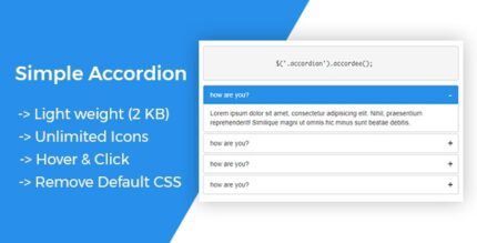 Accordee - Accordion Basic Plugin ( jQuery)