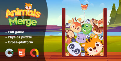 Animals Merge - HTML5 Game Construct 3