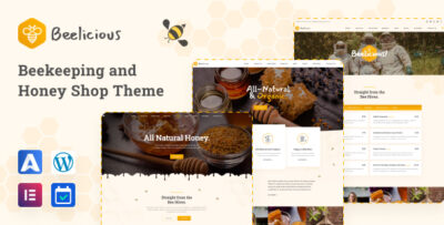 Beelicious - Beekeeping and Honey Shop Theme