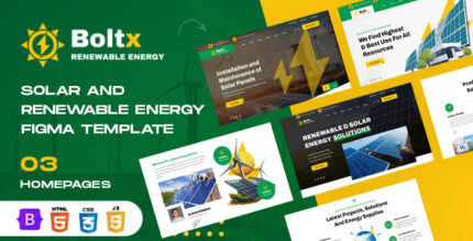 Boltx - Solar Energy and Renewable Energy HTML Template