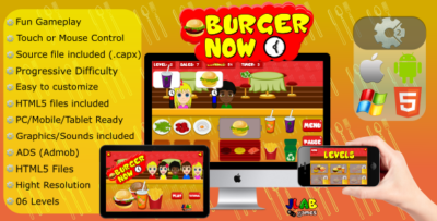 Burger Now - CAPX (Mobile and HTML5)