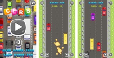 CARS - HTML5 Game + Android + AdMob (Construct 3 Construct 2 Capx)