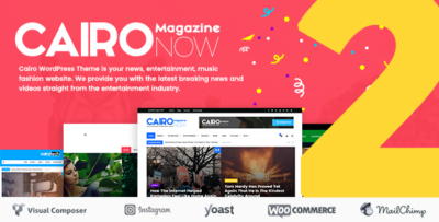 Cairo - Newspaper & Magazine WordPress Theme