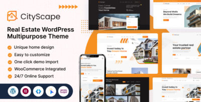 CityScape – Real Estate WordPress Theme