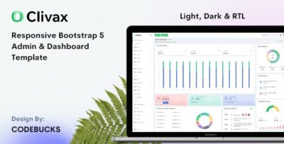 Clivax - Bootstrap 5 UI Kit Template