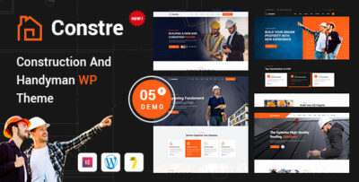 Constre - Construction & Handyman Service WP Theme