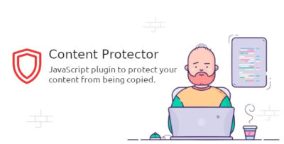 Content Protector — JavaScript plugin to protect your content from being copied.