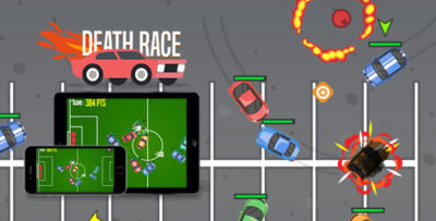 Death Race - HTML5 Game