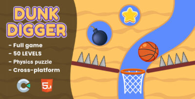 Dunk Digger - HTML5 Game Construct 3