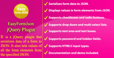 Easy Form JSON - jQuery Plugin