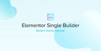 Elementor Single Builder for MEC