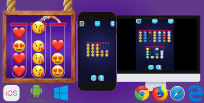 Emoji Sort - HTML5 Game (Phaser 3)