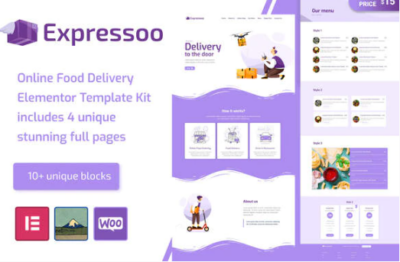 Expressoo - Online Food Delivery Template Kit