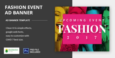 Fashion Event-HTML Animated Banner 04