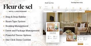 Fleurdesel - Hotel Booking WordPress Theme