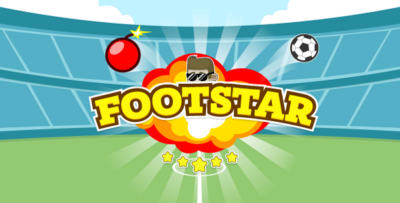 Footstar - HTML5 game. Construct 2 AdSense mobile control