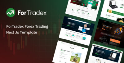 ForTradex - Forex Broker & Trading React Next Js Template