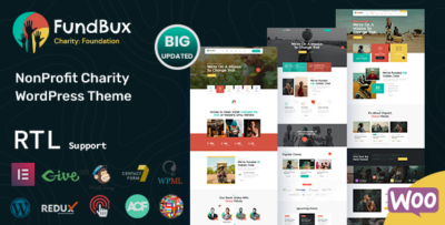 Fundbux - Charity & Fundraise WordPress Theme