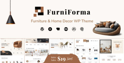 FurniForma - Furniture & Home Decor WordPress Theme