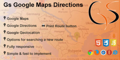 GS Google Maps Directions