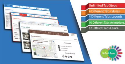 Hi-Tech Tabs - Effective and Animated Design